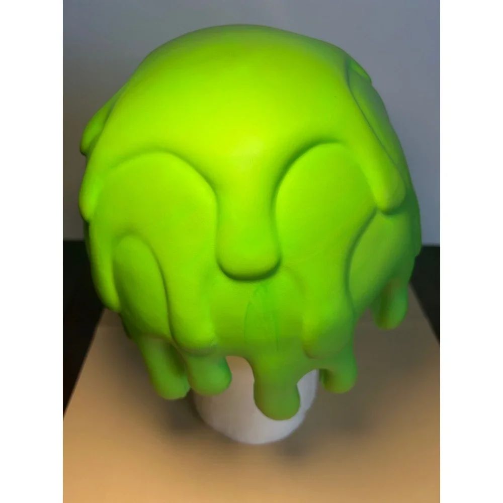 Nickelodeon Slimehead Neon Green Foam Drip Hat Costume Headpiece 2022